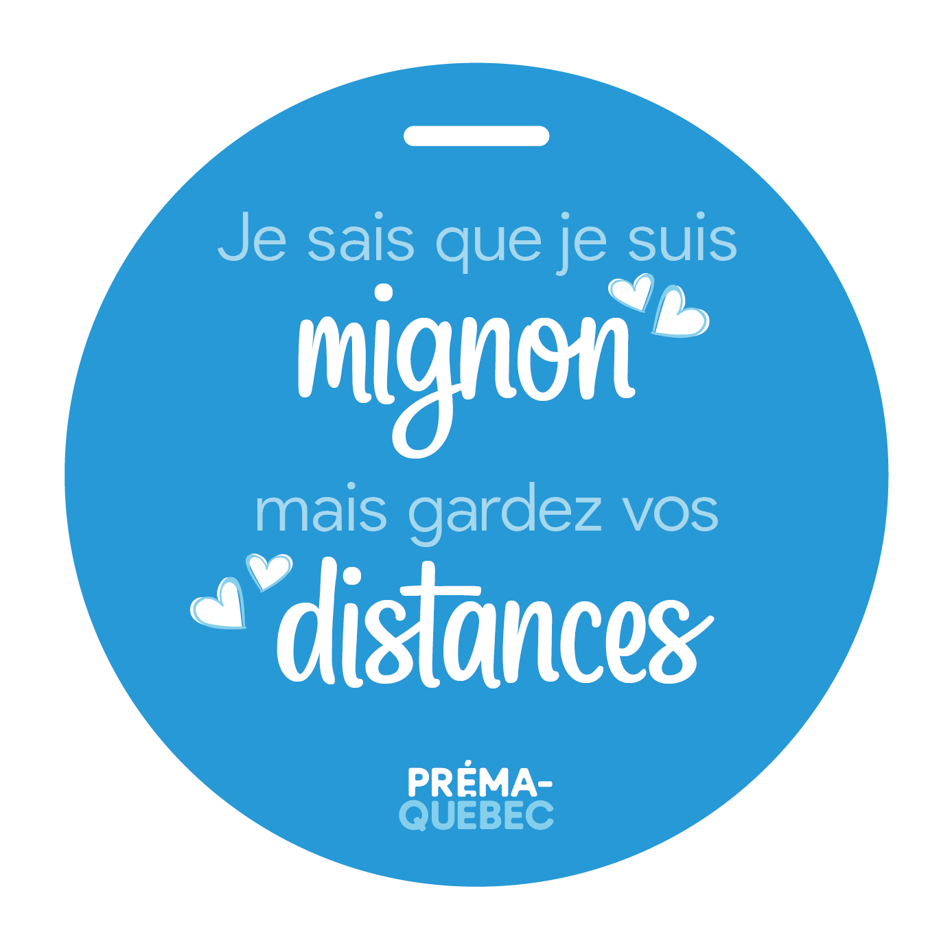 Carton Gardez vos distances